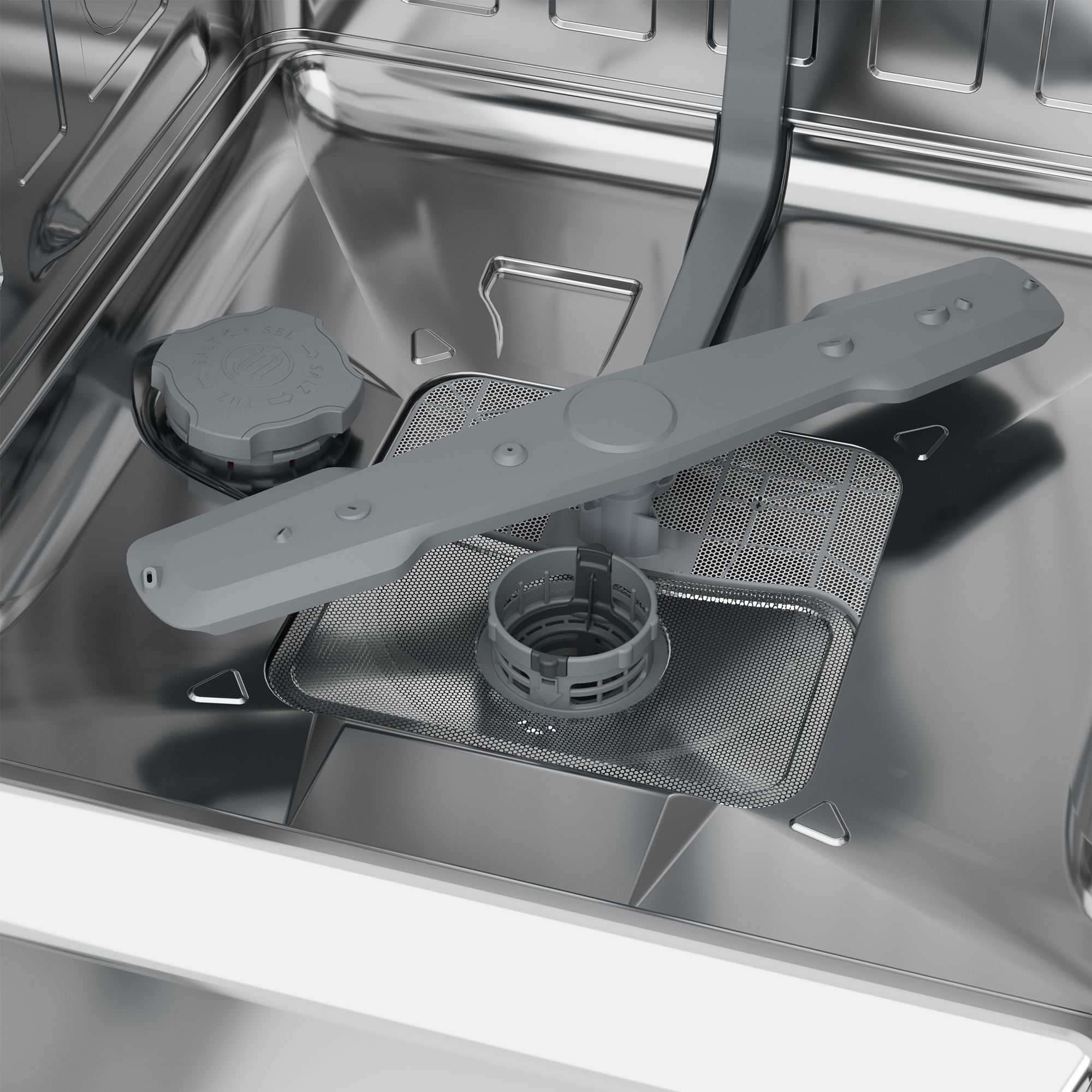 6824d04a707fd_image_2025-05-14_171706612.png LAVE VAISSELLE BEKO SEMI ENCASTRABLE 13 COUVERTS A++ GRIS BDSN153E3X