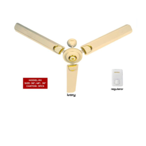 VENTILATEUR REGAL 56'' PLAFONNIER MARRON RCF56