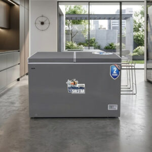 CONGELATEUR SOLSTAR HORIZONTAL 600LITRES GRIS CF579 ECDGSLVSS