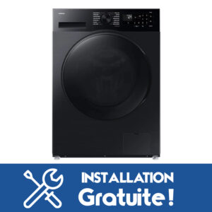 MACHINE A LAVER SAMSUNG 11KG/6KG SECHAGE NOIR WD11DG5B15BB/WD11DB7B85GB + INSTALLATION GRATUITE