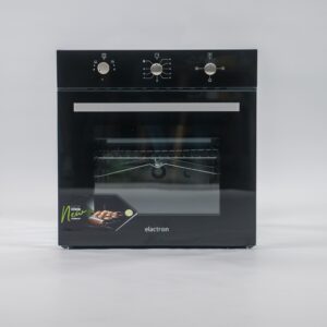FOUR ELACTRON ENCASTRABLE A GAZ 60X60 NOIR ELNBG2
