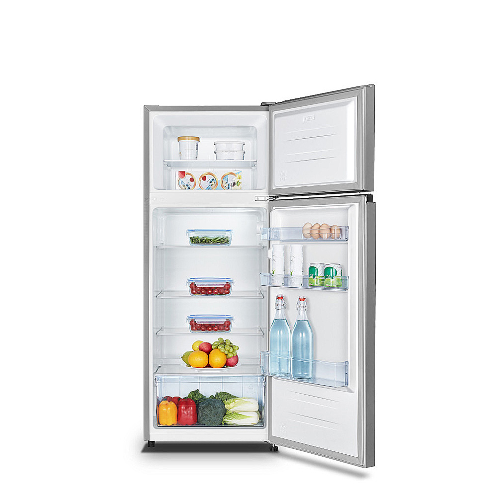 645a4793222de_Refrigerateur-hisense-205L-rd-27dr4sa.jpg REFRIGERATEUR HISENSE 2PORTES 305LITRES TM GRIS RD39DR4SA