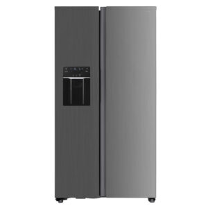 REFRIGERATEUR ELACTRON SIDE BY SIDE 2PORTES AVEC DIST EAU ET GLACON GRIS EL48SBSIM
