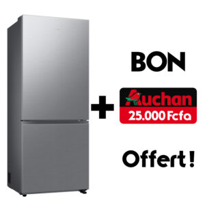 REFRIGERATEUR SAMSUNG COMBINE 3TIROIRS 508LITRES GRIS RB50DG601ES9 + BON AUCHAN OFFERT