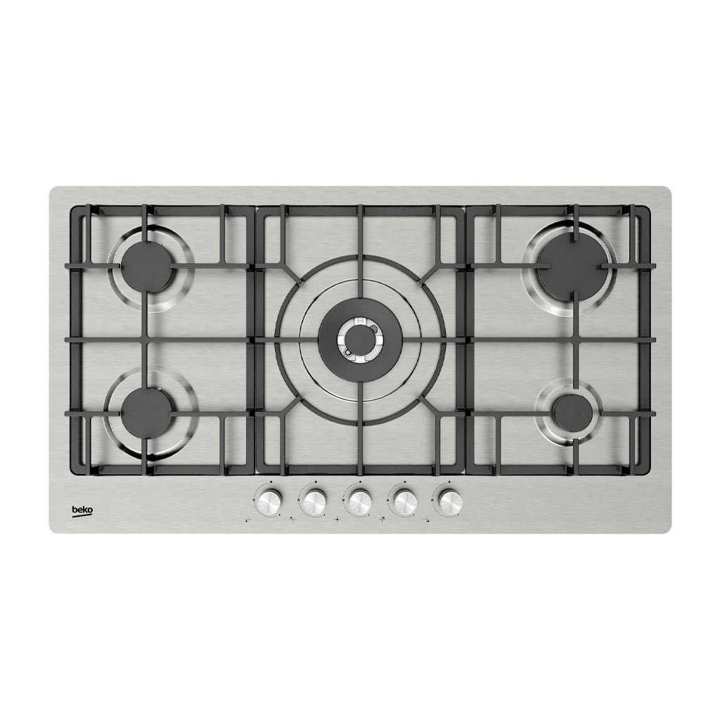 69f3ab6dd84f9_vc.jpg PLAQUE ENCASTRABLE BEKO 5FEUX 4F A GAZ 1F WOK INOX HIMW95226SXEL