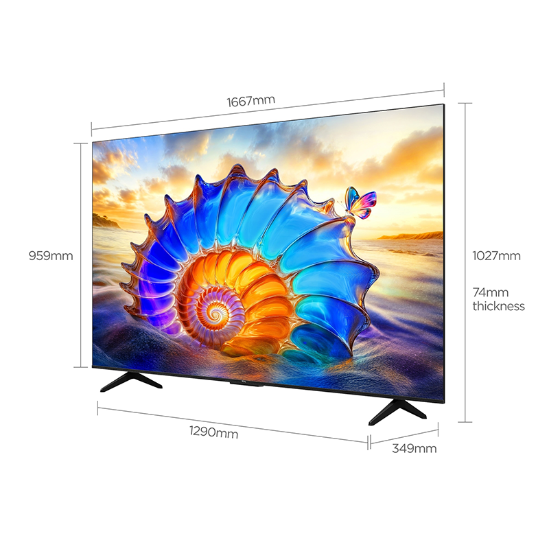 6a0d86c5aa8b9_image_2026-05-20_100245240.png TELEVISEUR TCL 75'' SMART GOOGLE TV 4K + VOICE CONTROL 75V6D ZXM