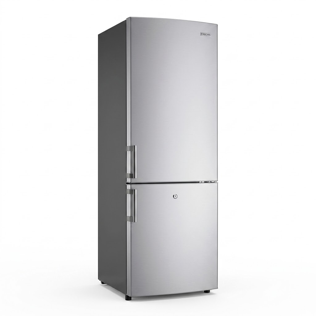 6a0d8a98776ca_image_2026-05-20_101904112.png REFRIGERATEUR FINIX COMBINE 3TIROIRS 440LITRES DEFROST GRIS NOIR FIN420
