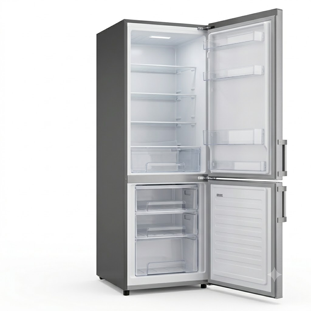 6a0d8af28bb7f_image_2026-05-20_102034107.png REFRIGERATEUR FINIX COMBINE 3TIROIRS 440LITRES DEFROST GRIS NOIR FIN420
