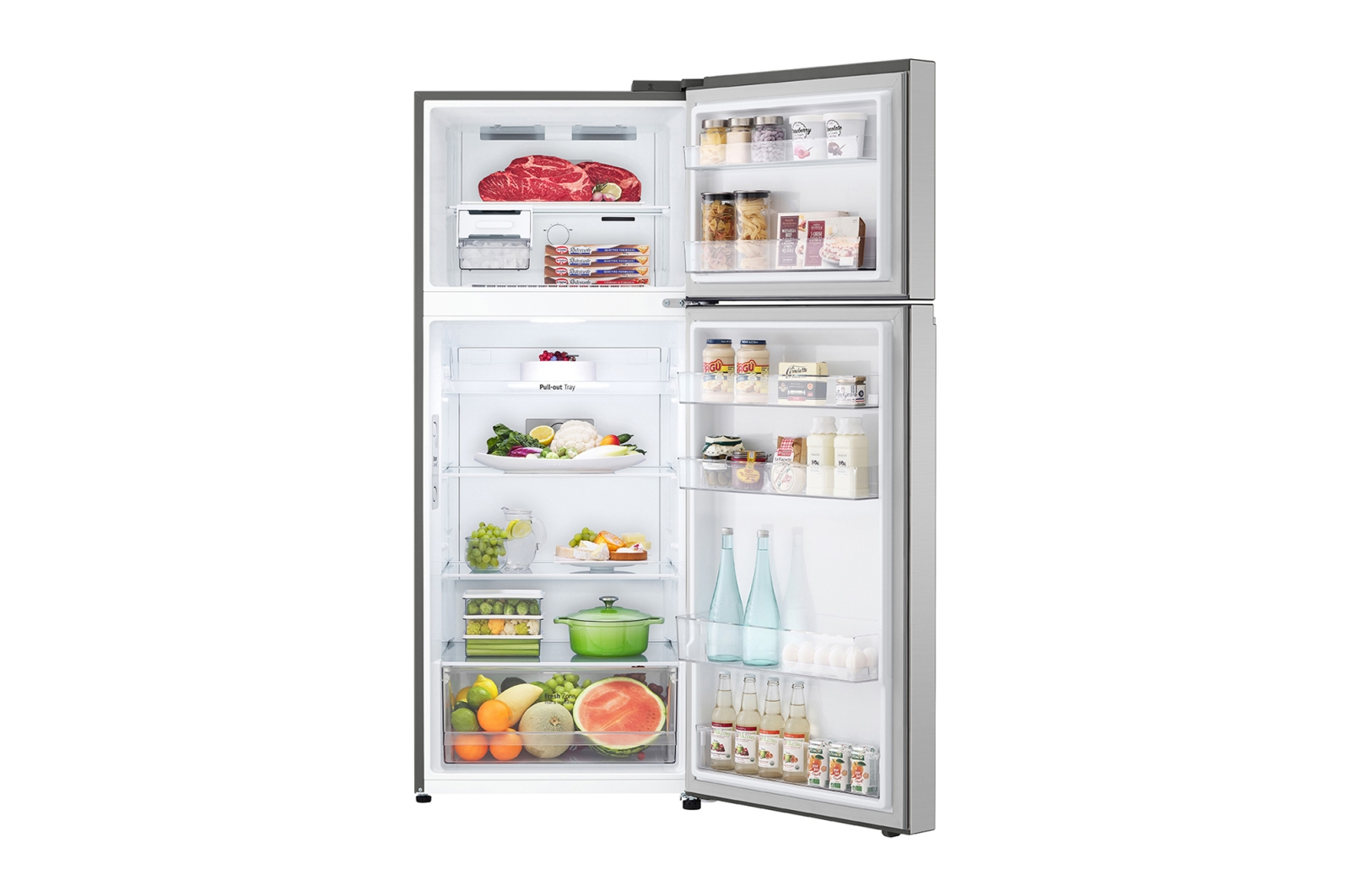 6957c1ed0d035_image_2026-01-02_130235022.png REFRIGERATEUR LG 2PORTES 423LITRES INVERTER NEW MODELE GRIS GN-F392PFAK