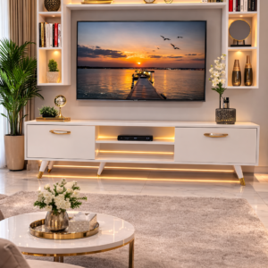 TABLE TELEVISEUR MARRON MFC42 TVM011