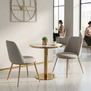 TABLE TETE A TETE 2PLACES EN MARBRE B03 SI027