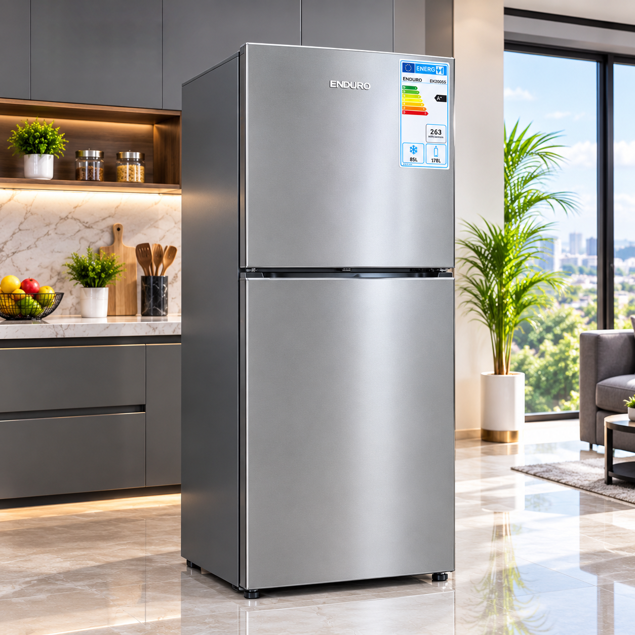 6aad0ea0a1e8f_ChatGPT-Image-18-sept.-2026,-10_07_05.png REFRIGERATEUR ENDURO COMBINE 5TIROIRS GRIS CM300G5
