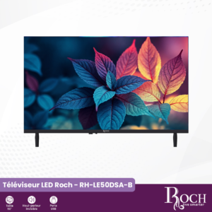 TELEVISEUR ROCH 50'' SMART ANDROID RHLE50ASB