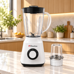 MIXEUR BINATONE 1.5LITRES 2 EN 1 BLANC BLG410