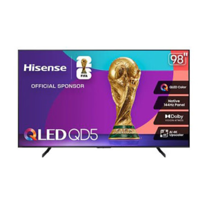 TELEVISEUR HISENSE 98'' QLED 4K GOOGLE TV 98QD5QG
